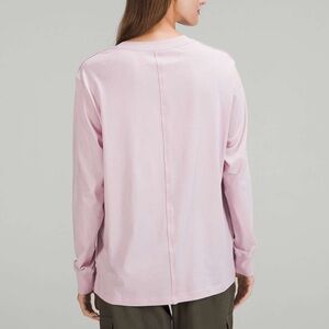 NWT Lululemon All Yours Longsleeve Tee Blissful Pink M